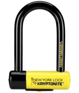 Kryptonite 2178 fietsslot Zwart, Geel U-vormig slot