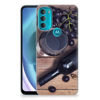 Motorola Moto G71 5G Siliconen Case Wijn - thumbnail