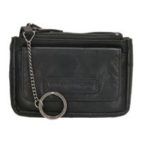 Hide & Stitches Sleuteletui Paint Rock Zwart