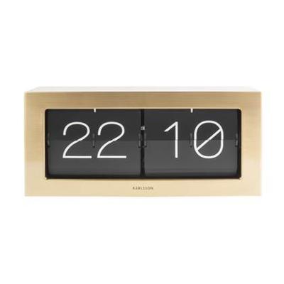 Karlsson Boxed Flip Tafelklok 37 x 17,5 cm Karlsson Boxed Flip Tafelklok 37 x 17,5 cm