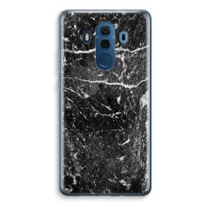 Zwart marmer: Huawei Mate 10 Pro Transparant Hoesje