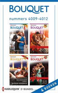 Bouquet e-bundel nummers 4009 - 4012 - Fleur van Ingen, Susan Stephens, Carol Marinelli, Sharon Kendrick, Abby Green - ebook