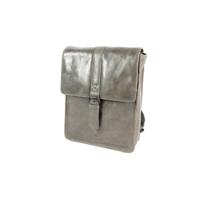 PORTO dames rugzak met klep midi zgrijs