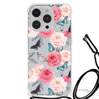 iPhone 14 Pro Max Case Butterfly Roses