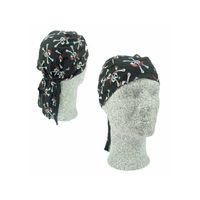 4x stuks verkleed Bandana met piraten print