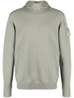 C.P. Company hoodie léger en laine vierge - Gris - thumbnail