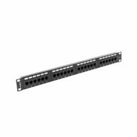 Lanberg Patch Panel 24 PORT 1U, Cat. 6, zwart