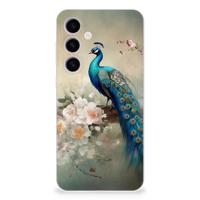 TPU Hoesje voor Samsung Galaxy S24 Plus Vintage Pauwen