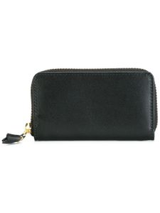 Comme Des Garçons Wallet portefeuille zippé - Noir