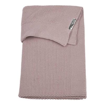 Meyco baby ledikantdeken Mini relief GOTS 100x150 cm lila