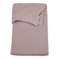 Meyco baby ledikantdeken Mini relief GOTS 100x150 cm lila