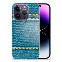 Apple iPhone 14 Pro Silicone Back Cover Jeans - thumbnail