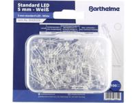 Barthelme LED-assortiment Natuur-wit Rond 5 mm 10000 mcd 30 ° 20 mA 3 V