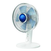 Rowenta VU2730 Turbo Extreme Plus Tafelventilator 30 cm Wit/Blauw