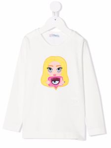 Chiara Ferragni Kids x Chiara Ferragni t-shirt à imprimé graphique - Blanc