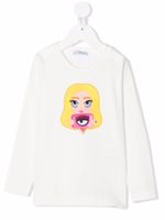 Chiara Ferragni Kids x Chiara Ferragni t-shirt à imprimé graphique - Blanc