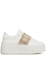 Valentino Garavani baskets Rockstud Untitled à plateforme - Blanc - thumbnail