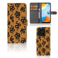 Telefoonhoesje met Pasjes voor Xiaomi Redmi 10C Snakes