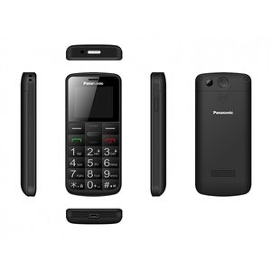 Panasonic KX-TU110 Senioren mobiele telefoon SOS-functie Zwart