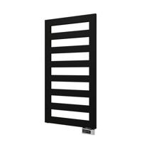 Plieger Bellezza-EL elektrische designradiator 60x115.5cm 600watt staal Zwart mat 1138058