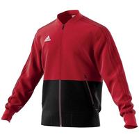 adidas Condivo 18 Presentatiejack voor heren, poederrood/zwart/wit, XS