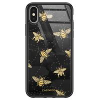 iPhone X/XS glazen hardcase - Bee yourself