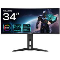 Gigabyte MO34WQC2 34 Wide Quad HD 240Hz OLED Gaming Monitor