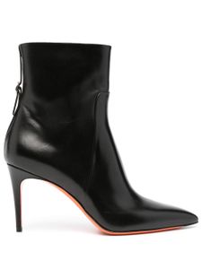 Santoni bottines en cuir 90 mm - Noir