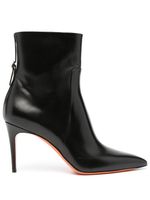 Santoni bottines en cuir 90 mm - Noir - thumbnail