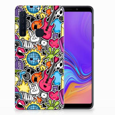 Samsung Galaxy A9 (2018) Silicone Back Cover Punk Rock Samsung Galaxy A9 (2018) Silicone Back Cover Punk Rock