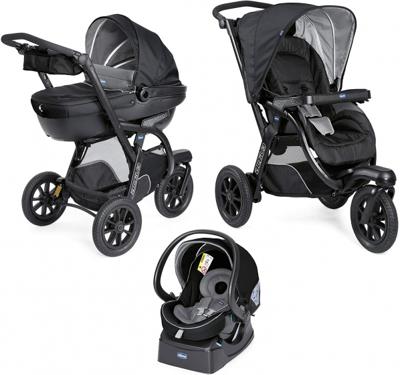 Chicco kinderwagen 3-in-1 Activ3 Top polyester zwart 12-delig