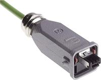 Harting HAN 3A RJ-45 4-pin connector, metalen rechte u