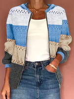 Hoodie Zipper Casual Cardigan - thumbnail