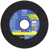 PFERD EHT 115-1,0 START STEELOX 69120943 Doorslijpschijfset 115 mm 25 stuk(s) RVS, Staal