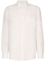 Dolce & Gabbana chemise à boutonnière - Blanc