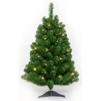 Kunstkerstboom Table tree 60cm 24 LED warm wit