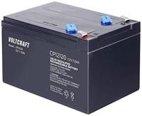 VOLTCRAFT CE12V/12Ah VC-12713990 Bleirechargeable battery 12V 12Ah Blei-Vlies (AGM) (B x H x T) 151 x 101 x 98mm Fla