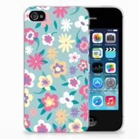 Apple iPhone 4 | 4s TPU Case Flower Power