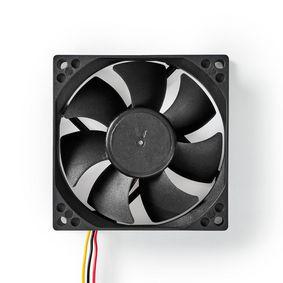 Nedis DCFAN8025BK onderdeel & accessoire voor alles-in-één pc's Ventilator