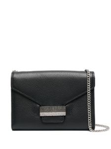 Fabiana Filippi pochette à ornements en cristal - Noir