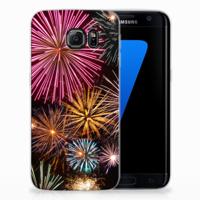 Samsung Galaxy S7 Edge Silicone Back Cover Vuurwerk