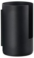 Zone Denmark Rim Toiletpapierhouder, wandmontage, 13,2 x 21,8 cm, zwart