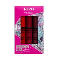NYX Professional Makeup Diamonds & Ice, Please! Butter Gloss Lip Trio lipgloss - 03