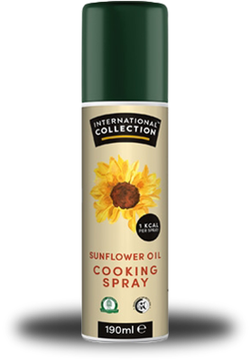 International Collection One Cal Cooking Spray Sunflower (190 ml) International Collection One Cal Cooking Spray Sunflower (190 ml)