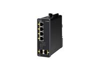 Cisco IE 1000-4P2S-LM, Refurbished Managed Gigabit Ethernet (10/100/1000) Power over Ethernet (PoE) Zwart