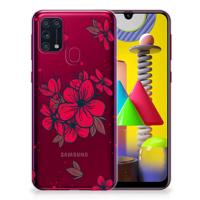 Samsung Galaxy M31 TPU Case Blossom Red