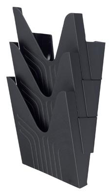 Folderhouder avery wand fo hoog 3vaks nr144 zwart Folderhouder avery wand fo hoog 3vaks nr144 zwart