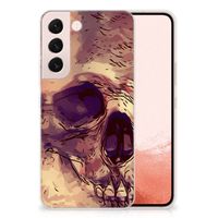 Silicone Back Case Samsung Galaxy S22 Skullhead - thumbnail