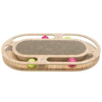 Trixie - spellen Krasplaat houten frame voor katten - TR-48020