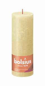 Bolsius kaars rustiek 19x7 cm oat beige